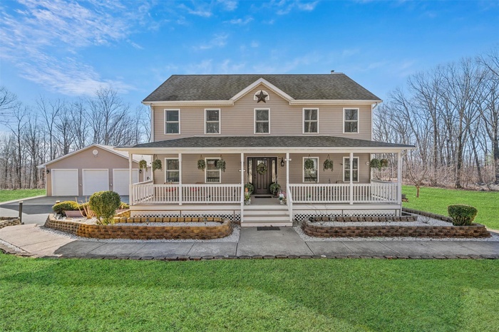 View of front of home .