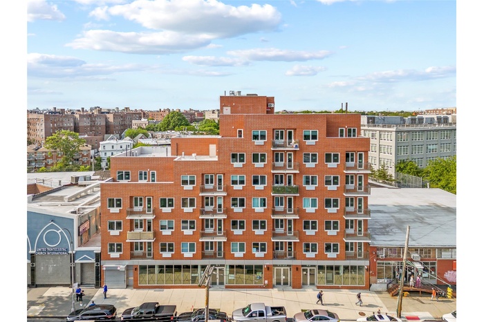 View of property with a city view