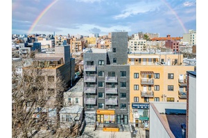 The brand new luxury condo building at Borough Park.
