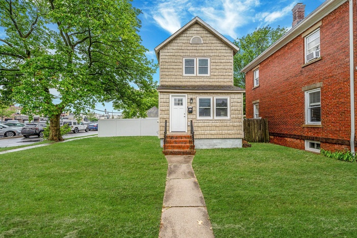 View of front of home featuring entry steps