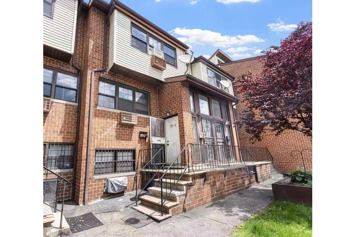 Multi unit property with brick siding