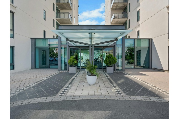 View of exterior entry