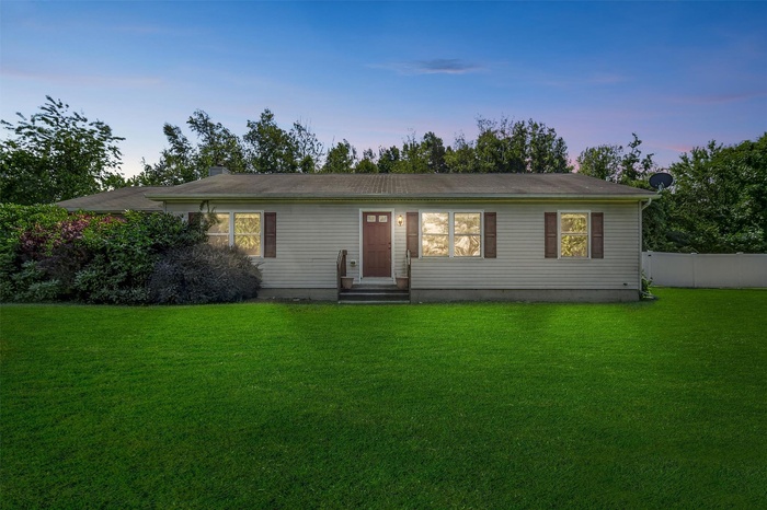 View of ranch-style home