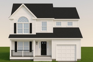 New Construction Colonial To Be Built.