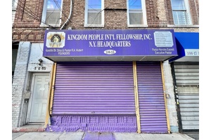 Two of 3 bedroom apartments and one prime ground floor commercial space 1, 100 sq ft retail storefront.