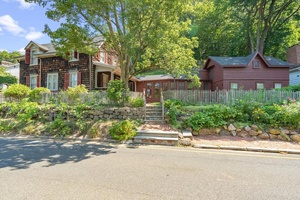 Welcome to this beautifully renovated historic home nestled in the charming village of Roslyn, overlooking Gerry Park.