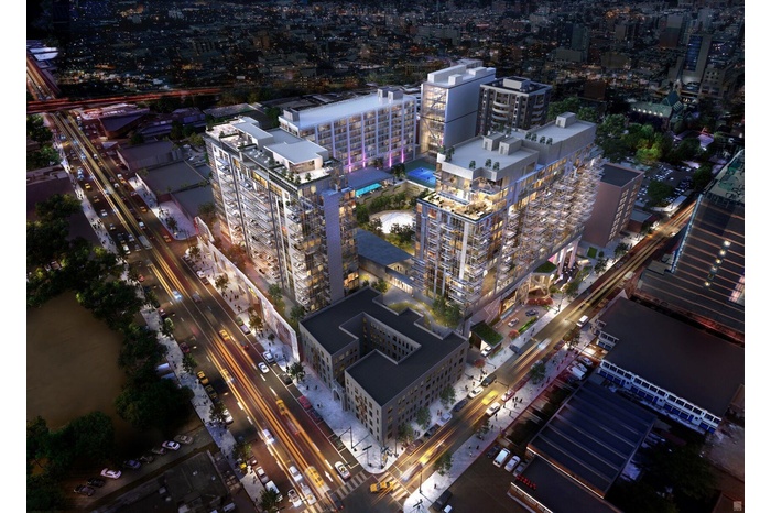 View of urban area