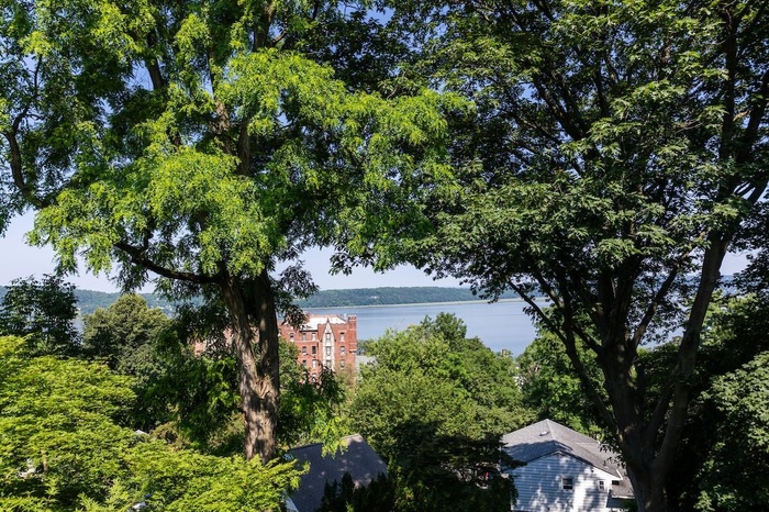 Hudson River/Palisade view from living room at Genehurst #7