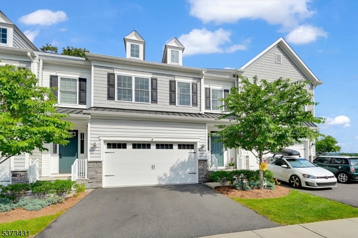 Exterior of the townhome