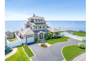 Welcome to a rare slice of waterfront paradise on the Great South Bay, where the beach and the water are your closest neighbors and the views stretch endlessly in every ...