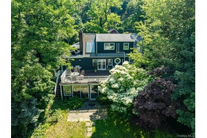 Enjoy Breathtaking Water Views of Roslyn Pond from This Unique Park like Home !