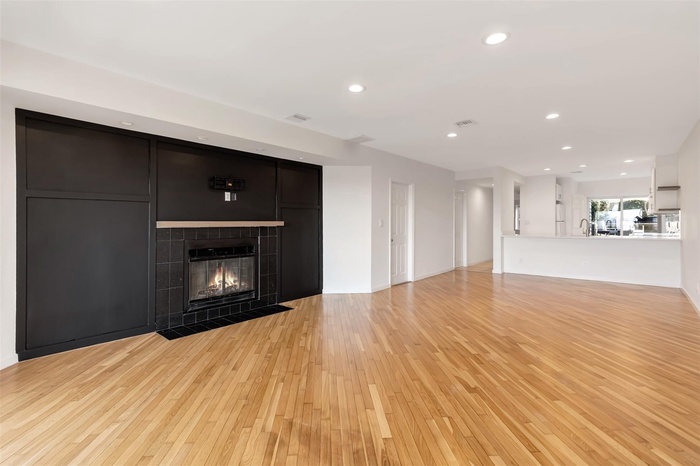 Great Room w/ wood burning fireplace