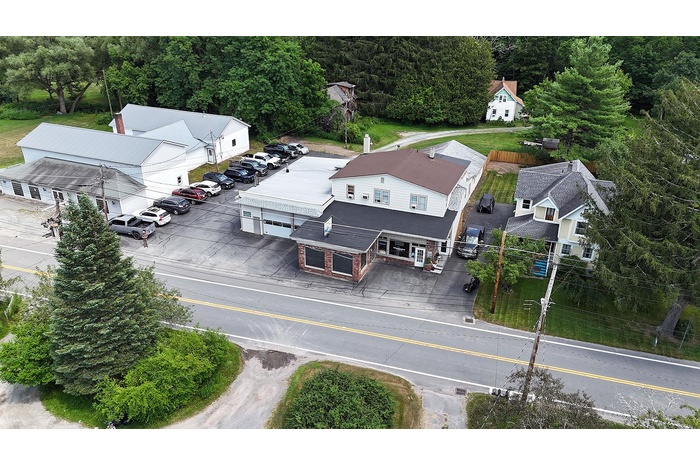 Drone / aerial view of a heavily wooded area