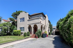 BEACHSIDE Mediterranean on Treelined Block.