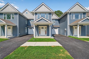 Nestled in Goshen's historic village stands a newly constructed townhome tailored for those 55 and older, blending modern luxury with effortless maintenance.