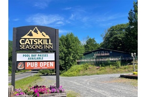 Exceptional investment opportunity in the heart of the Catskills welcome to the Catskill Seasons Inn, a beautifully upgraded 22 room rustic hotel set on 60 scenic acres in Shandaken, just ...