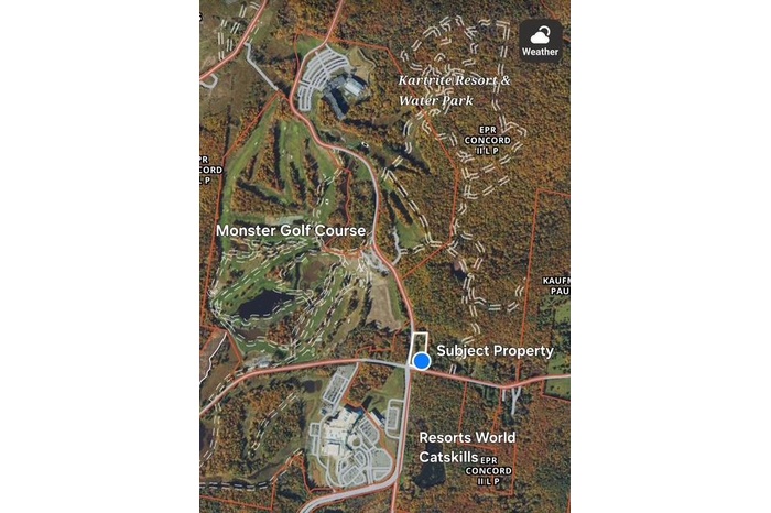 Location showing Kartrite, Resorts World and Monster Golf Course