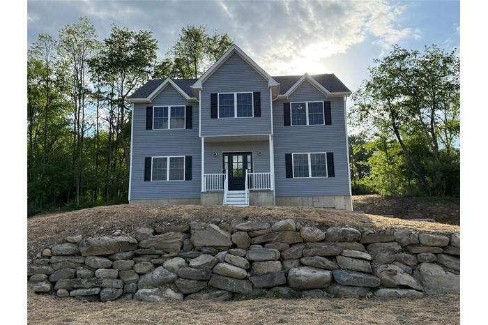 Rear view of property