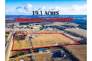 Investment Land 19. 11 Acres Adjacent To Existing Residential Subdivision In The Hamlet Of Ospringe at the Intersection Of Highway 124 amp ; 125.