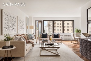 Bright Corner 2BR 2 Baths with Terrace and Renovated Kitchen at Lincoln Towers Welcome to Residence 16D at 185 West End Avenue, a spacious and sun drenched two bedroom, two ...