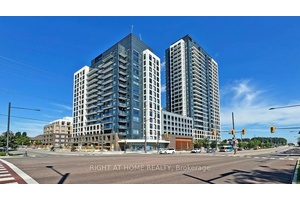 Gorgeous and luxurious 1 Bedroom Unit with parking locker in the heart of beautiful Thornhill with unbeatable high floor unobstructed panoramic west views, 1 year old building by Daniels, an ...