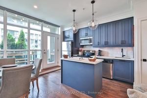 Beautifully upgraded modern loft in the sought after iLoft at Mystic Pointe, featuring soaring 11 ft high ceilings and abundant natural light.