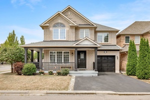 Discover this modified and beautifully upgraded Mattamy Southcreek model home on an extra wide, landscaped corner lot in family friendly West Oak Trails, Oakville.
