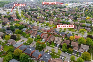 Immaculate Upgraded Detached House in Northwood 50ft Wide Lot 2nd Owner Newer Hardwood Flooring Curved Solid Oak Staircase Eat In Kitchen W Pantry, Extra Cupboards Desk Work Space W O ...