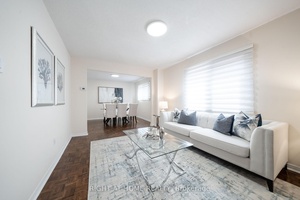 Spacious and well kept 4 1 bedroom, 4 bathroom home with a finished basement apartment and separate entrance great for extra income or extended family !