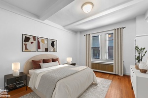 Welcome to 142 East 49th Street, Apartment 3B This spacious and charming one bedroom home is filled with classic pre war details and modern upgrades.