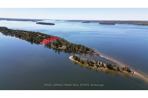 Rice Lake 3 bedroom island cottage with privately owned mainland parking only minutes away.
