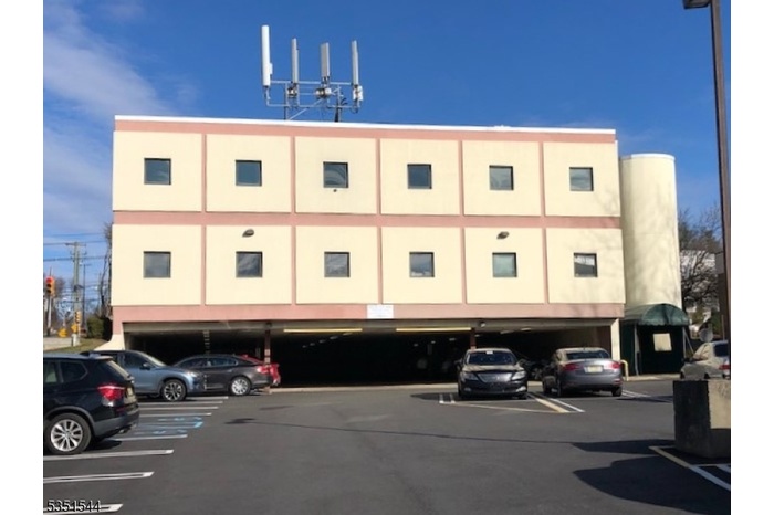 Rear of building w parking