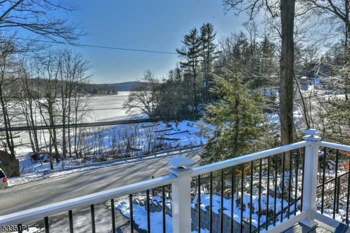 view from front deck
