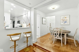 Style and flexibility are abound in this corner gut renovated oversized convertible two bedroom home, currently configured as a two bedroom and situated south facing a half floor above lobby ...