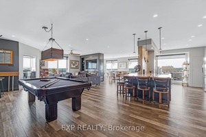 Soaring above Barries waterfront, this 2 bedroom den penthouse at Marina Bay offers over 2, 100 square feet of fully renovated living space with million dollar views from every major ...
