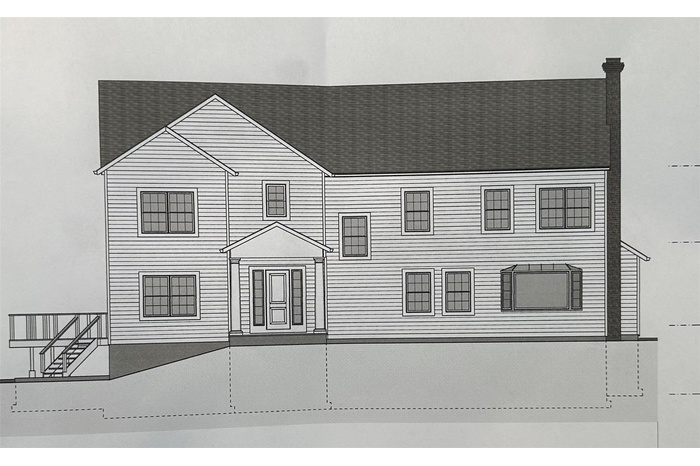Prime 4 acres in Bedford with plans of to be built home