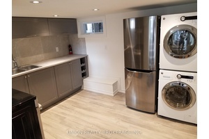 This beautifully renovated lower level unit is just minutes from Main amp ; Woodbine TTC stations and the Danforth GO.