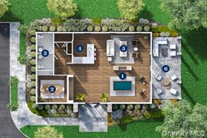 View of floor plan / room layout
