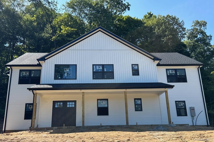 View front of home porch to be finished