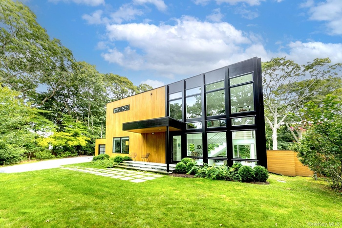 Rear view of property