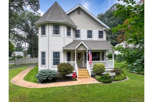 Well Maintained Victorian style Colonial located on tree lined street in the lovely neighborhood of Nanuet.