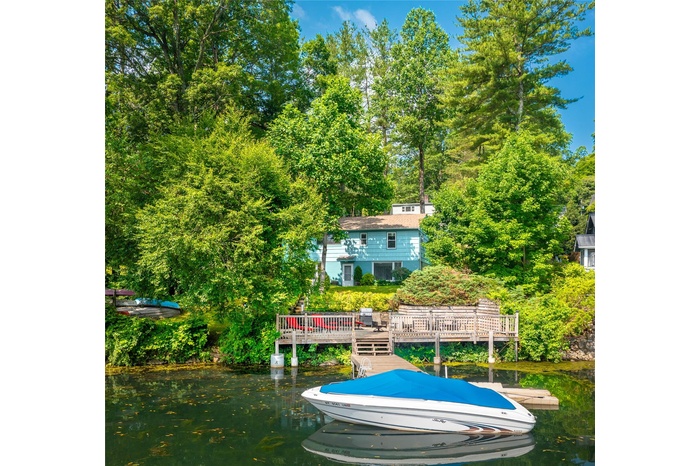 Escape to a private lakefront retreat on Whaley Lake, Dutchess County’s largest motorboat lake.