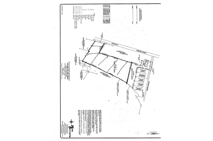 Survey map / technical document