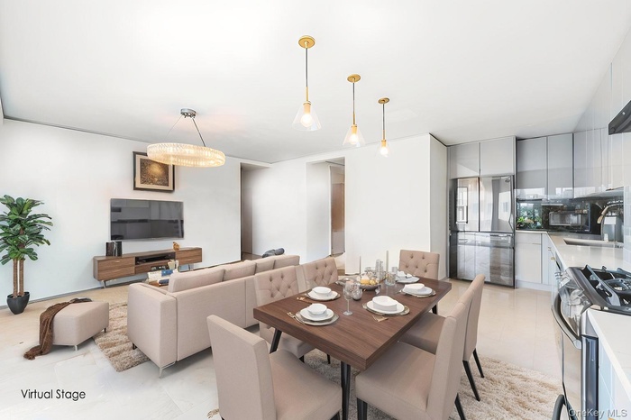 View of dining area