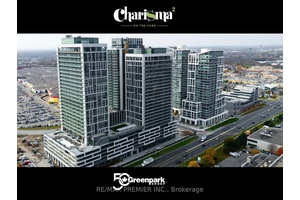 Gorgeous Corner amp ; Spacious Unit on the 19th floor of The Charisma2 On The Park condos by world renowned builder GreenPark.