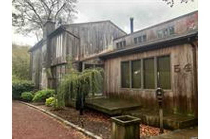View of back of property