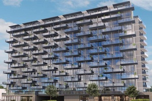 Enjoy contemporary living at LJM Tower in this bright 1 bedroom plus den, 1 bath suite with 529 sq ft of living space and a 97 sq ft terrace.