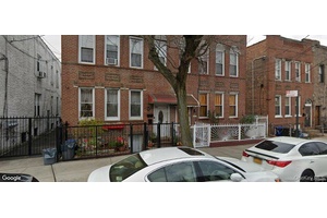 Great investment semi attached brick property in the East New York section of Brooklyn, features two bedrooms on the first floor with Lr, kitchen and bath.