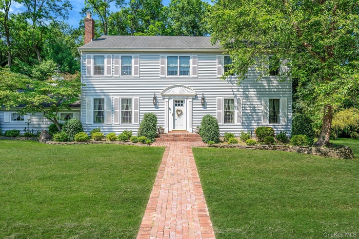 Classic center hall colonial home