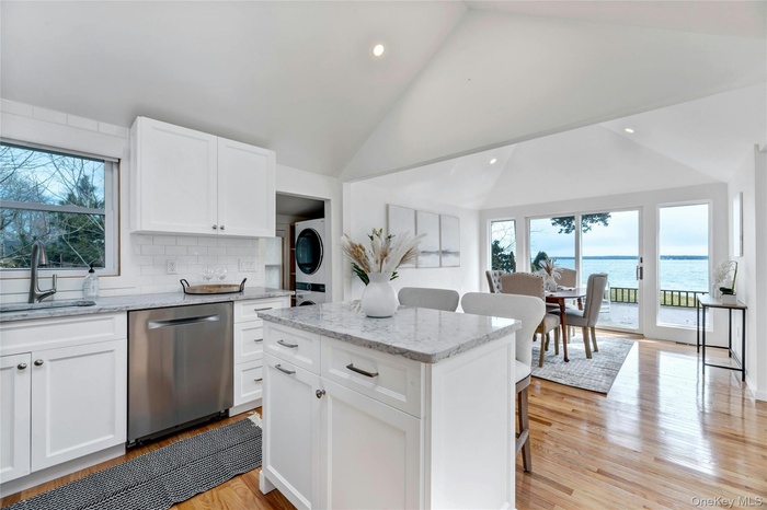 Renovated Kitchen With Island And WaterviewsHouse is Completely Turn Key!